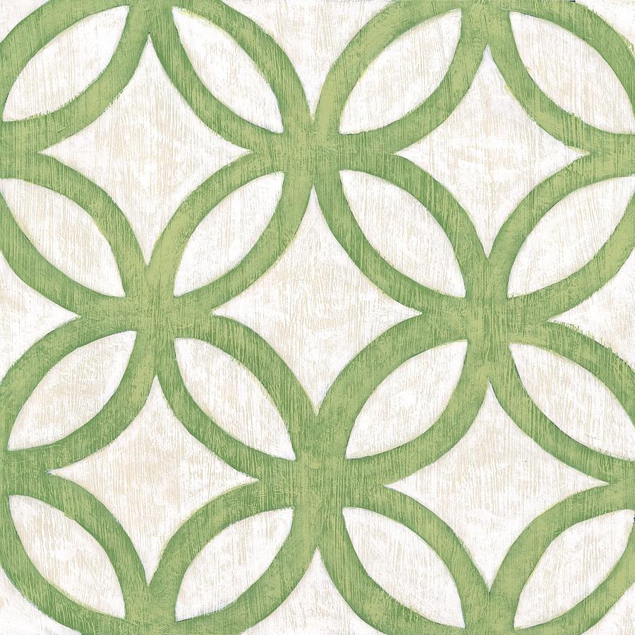 Garden Tile IIi #2 Painting by Chariklia Zarris Garden Tile IIi #2 Painting by Chariklia Zarris