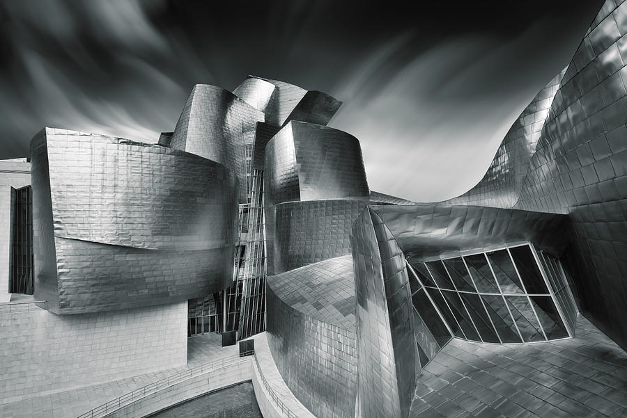 Architecture Photograph - Gehry\s Pearl #2 by Mike Kreiten