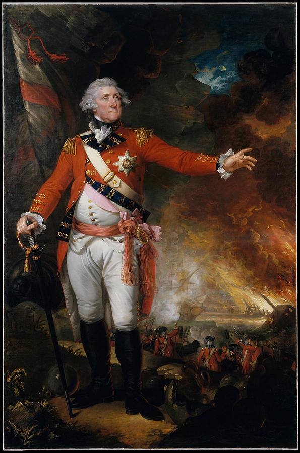 General George Eliott #3 Painting by Mather Brown