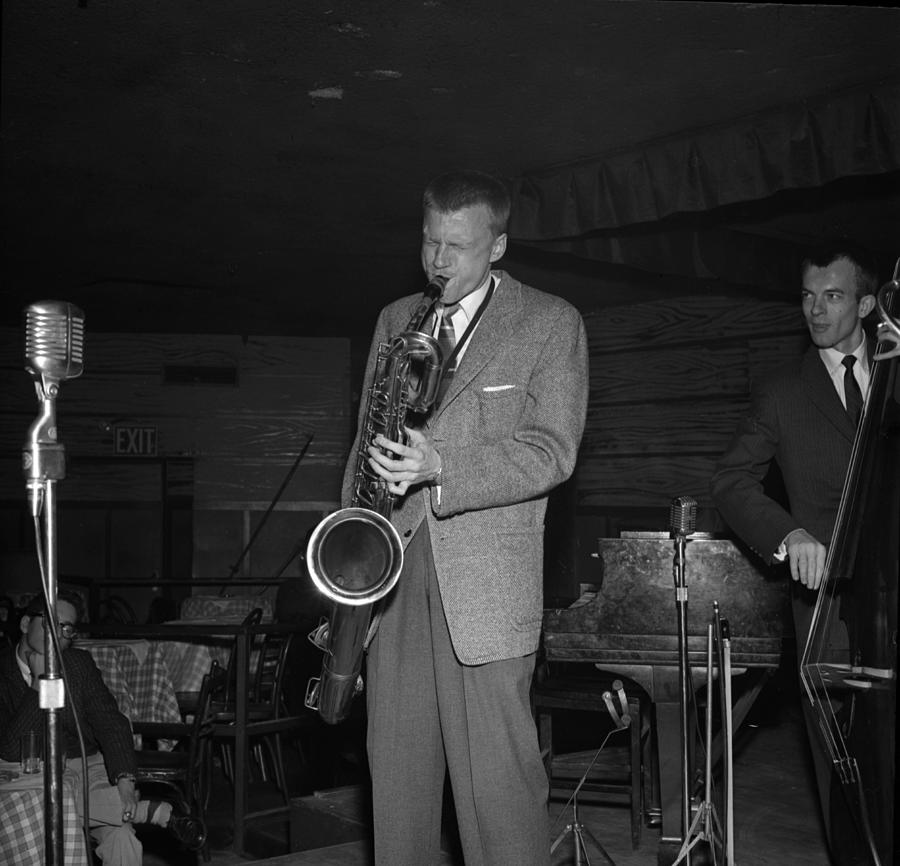 Gerry Mulligan Quartet At Basin St #2 Photograph by Donaldson Collection