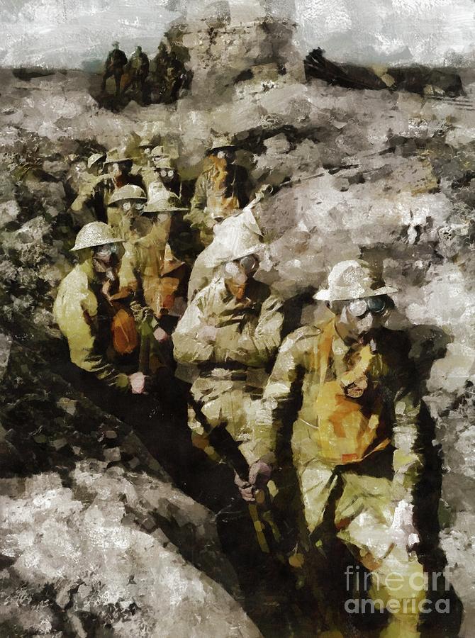 Ghosts of World War One #2 Painting by Esoterica Art Agency