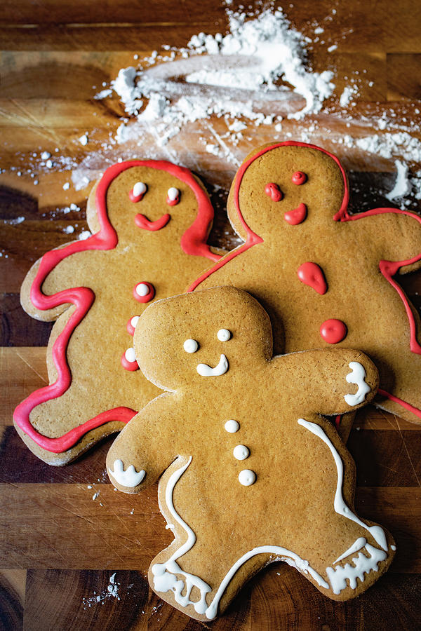 Gingerbread Man Cookie #2 Photograph by Eising Studio