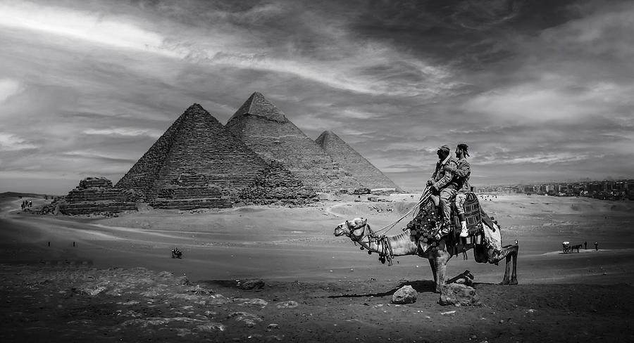 Giza Pyramids #2 Photograph by Nahedismaeil