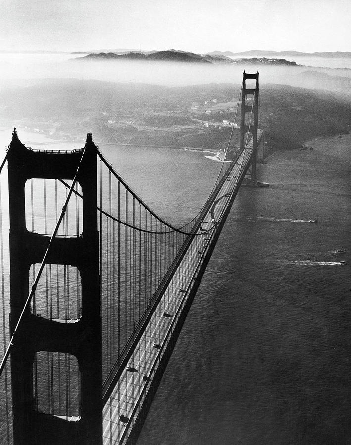 Golden Gate Bridge #2 Photograph by Margaret Bourke-White