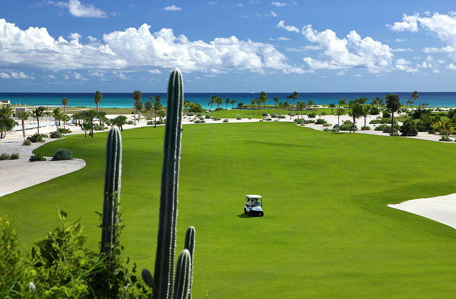Golf Course, Dominican Republic Digital Art by Hp Huber