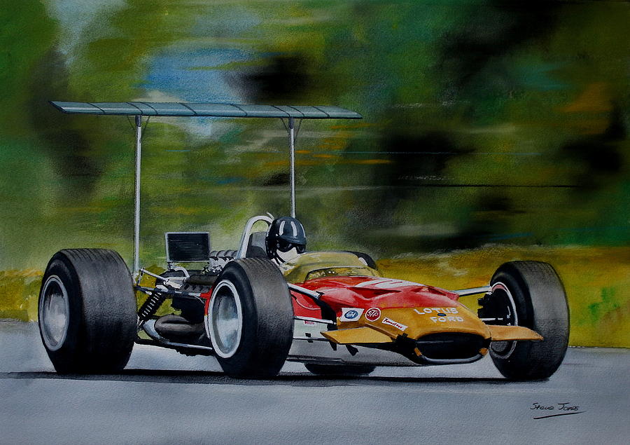 Graham Hill by Steve Jones Graham Hill by Steve Jones