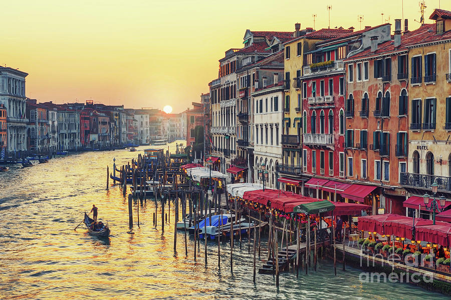 Grand Canal, Venice, Italy #2 Photograph by Tunart