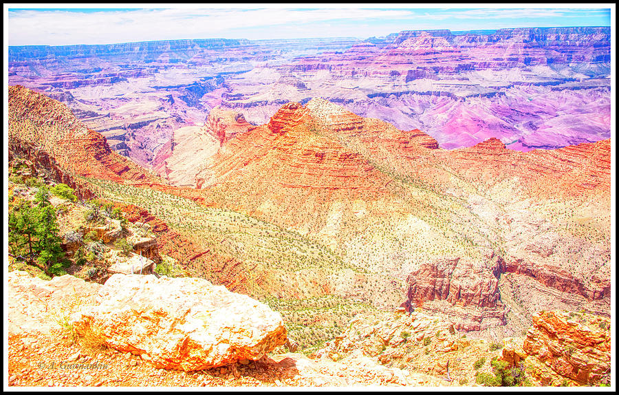 Grand Canyon View #2 Photograph by A Macarthur Gurmankin