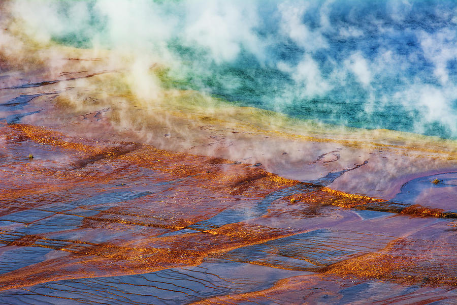 Grand Prismatic Spring Yellowstone Photograph By Russ Bishop