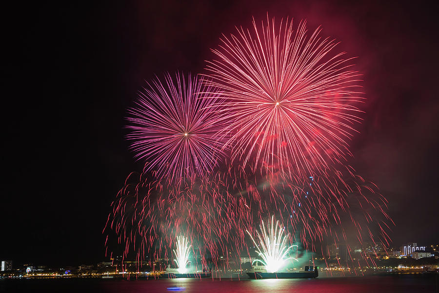 Great firework festival Photograph by Denis G Kudlay - Fine Art America