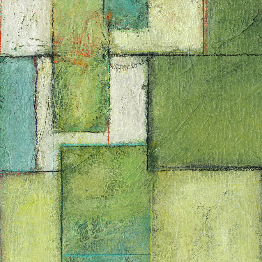 Green Space II #2 Painting by Beverly Crawford