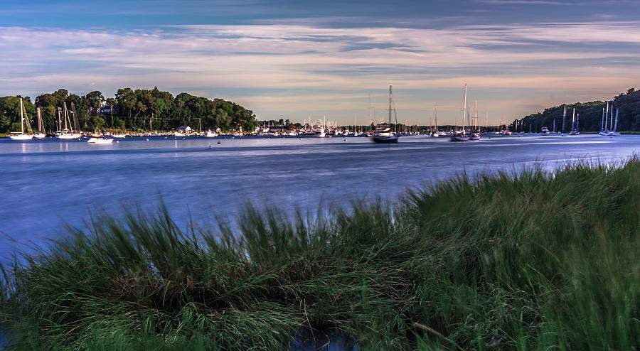 Greenwich Bay Harbor Seaport in east greenwich Rhode Island #2 Photograph by Alex Grichenko