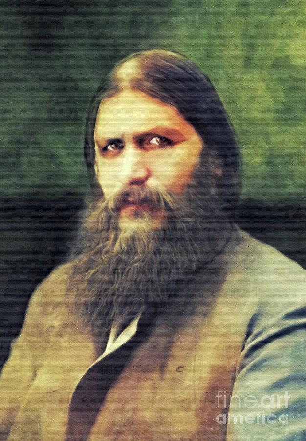 Grigori Rasputin #2 Painting by Esoterica Art Agency