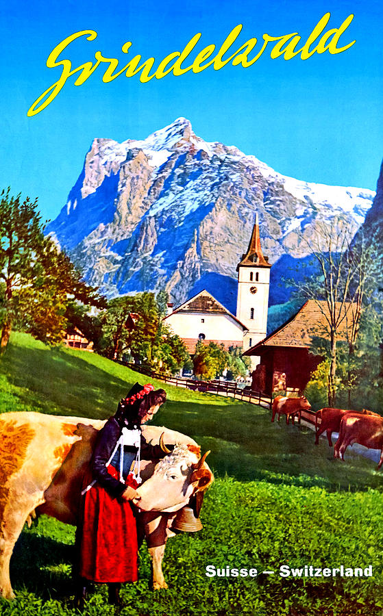 Grindelwald #2 Digital Art by Long Shot