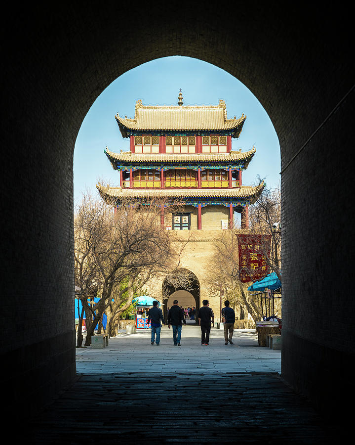 Guanghua Tower Guan City Jiayuguan Gansu China #2 Photograph by Adam Rainoff