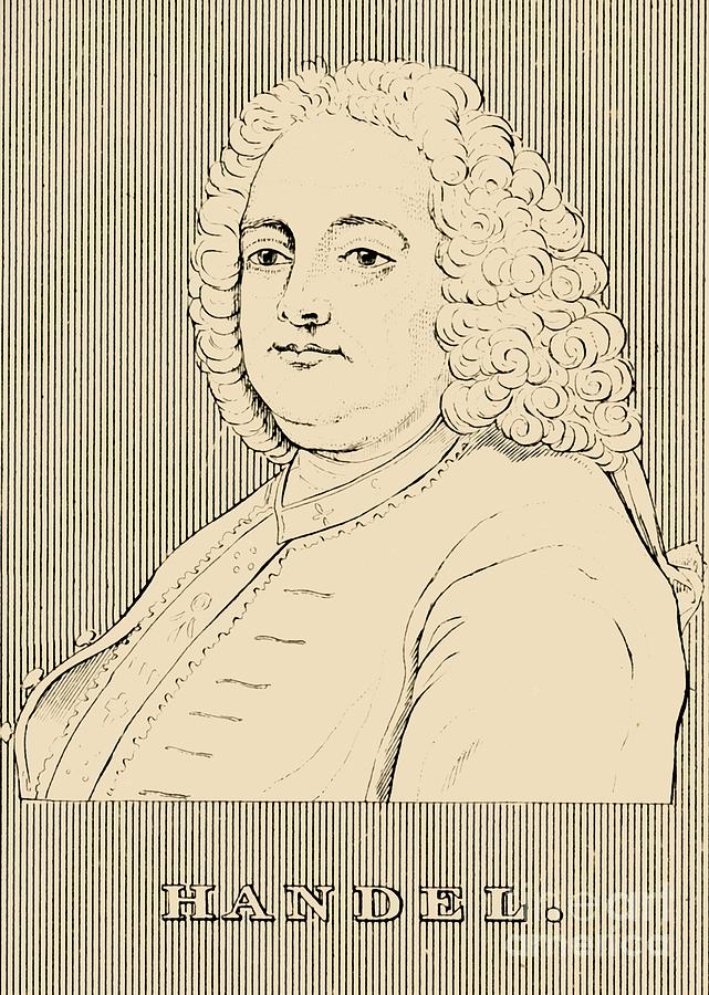 Handel #2 Drawing by Print Collector