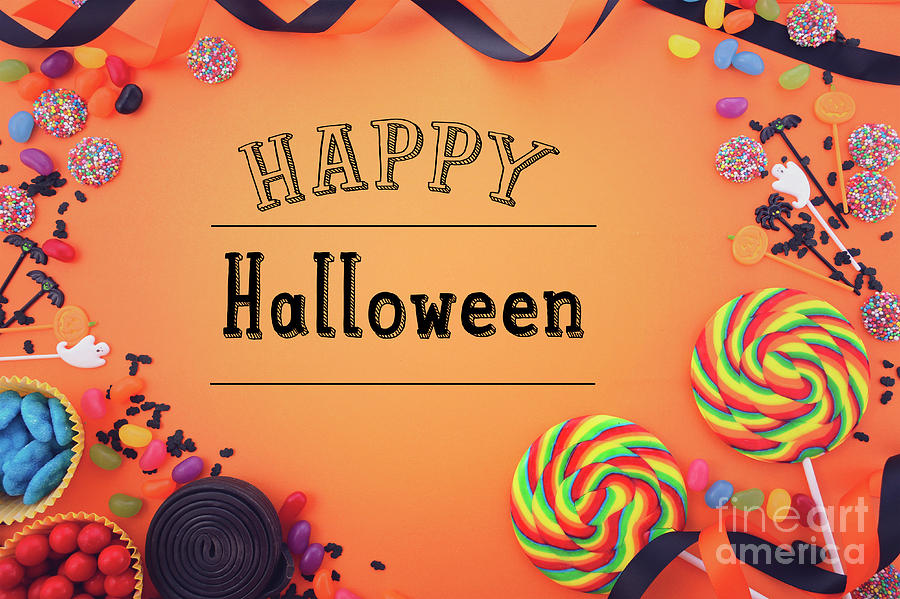 halloween candy backgrounds