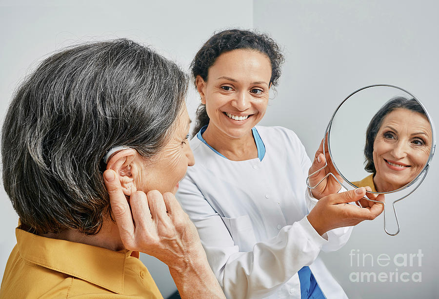 Hearing Aid Consultation #2 Photograph by Peakstock / Science Photo Library