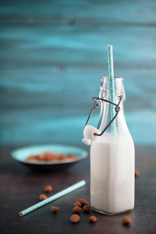 Homemade Almond Milk #2 Photograph by Kati Finell