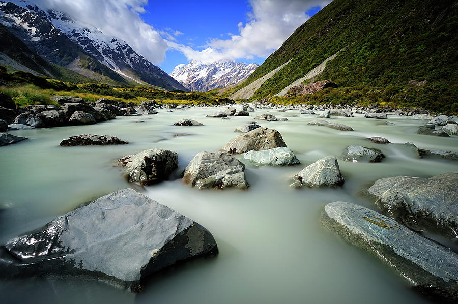 Hooker Valley Track #2 Photograph by Thienthongthai Worachat