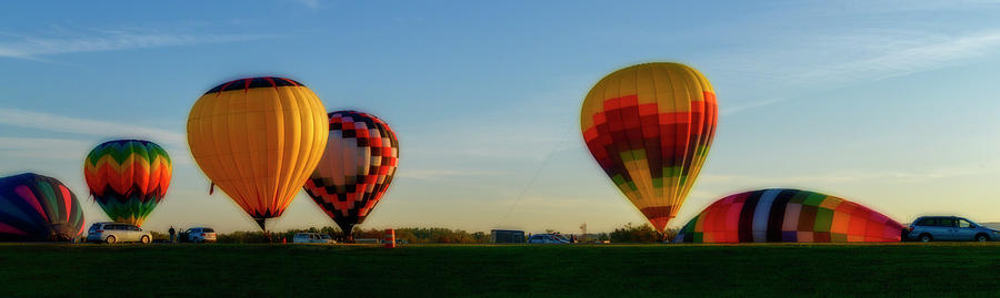 Hot Air Balloons Morgantown #2 Photograph by Dan Friend