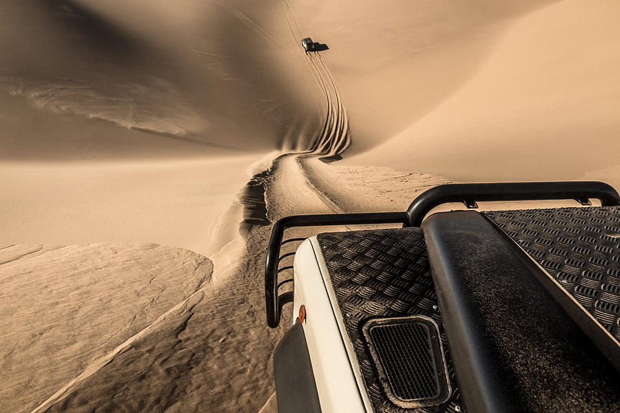 Desert Photograph - Hot Pursuit #2 by Marco Tagliarino