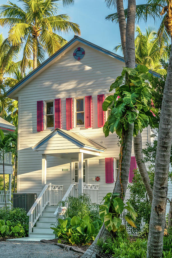 House, Islamorada, Florida #2 Digital Art by Laura Zeid