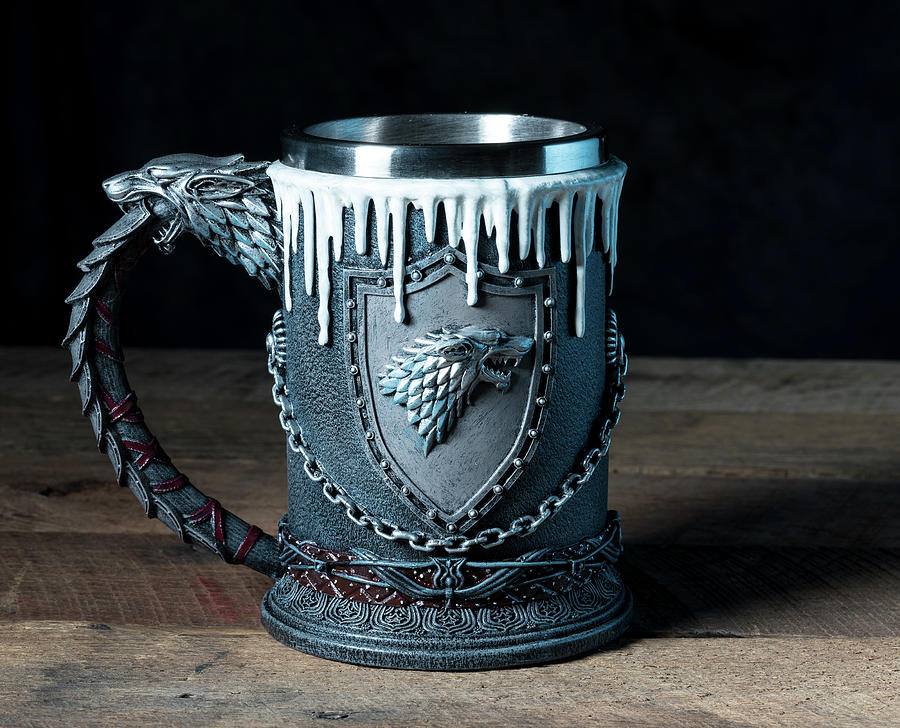Game of Thrones Official HBO Merchandise House Stark Tankard 14cm 