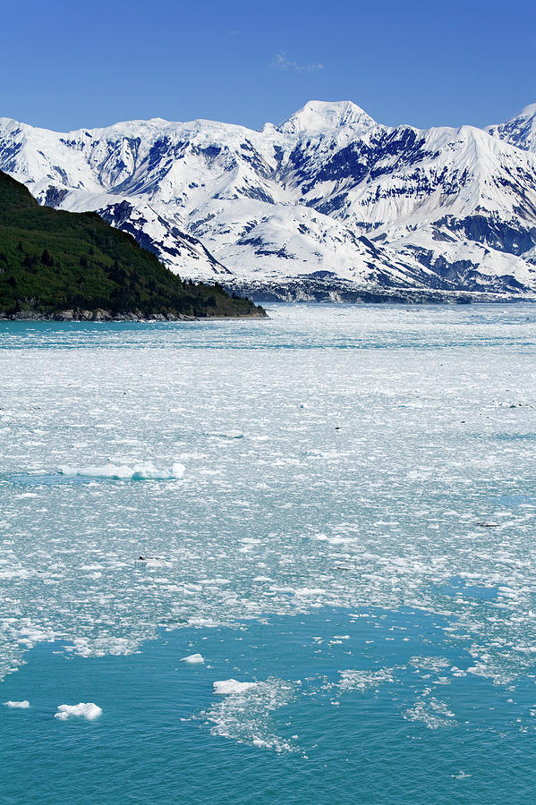 Hubbard Glacier In Yakutat Bay, Gulf Of Photograph by Richard Cummins