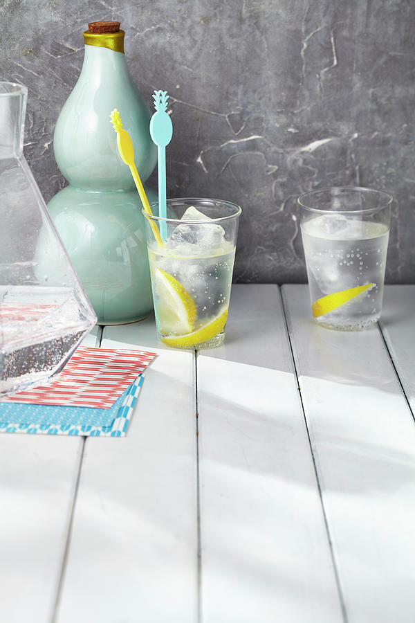 Ice-cold Gin And Tonic #2 Photograph by Stockfood Studios /  Ulrike Holsten
