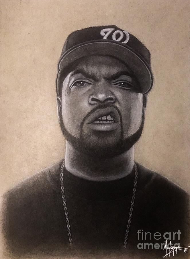 ice cube rapper drawing