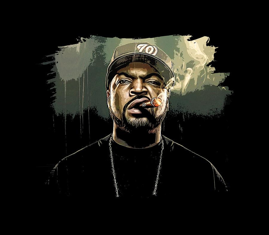Ice cube ft 2pac. Айс Кьюб арт. Айс Кьюб гангста. Ice Cube Постер. Арт Ice Cube Dr Dre.