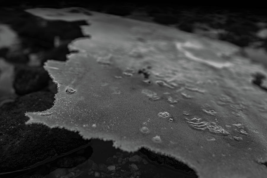Ice layer on the seafloor by Kai Mueller Ice layer on the seafloor by Kai Mueller