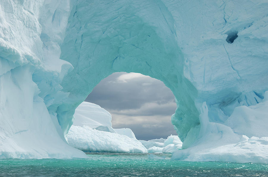 Iceberg Along The Antarctic Peninsula #2 Photograph by Mint Images - David Schultz