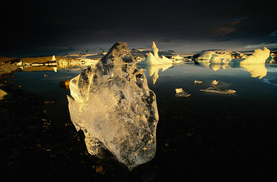 Iceland, Breidamerjokull Region #2 Photograph by Art Wolfe