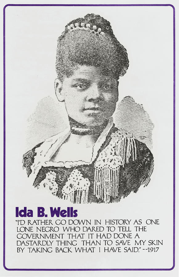 Ida B. Wells Drawing by Granger