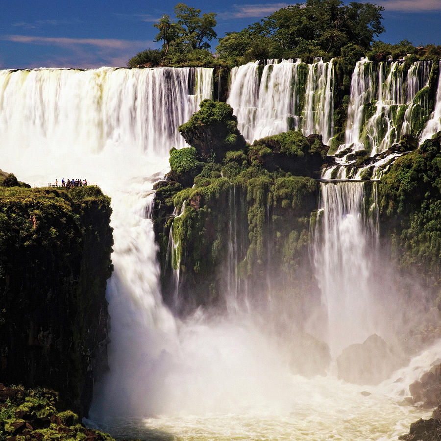 Iguacu National Park Digital Art - Iguassu Falls In Argentina #2 by Antonino Bartuccio
