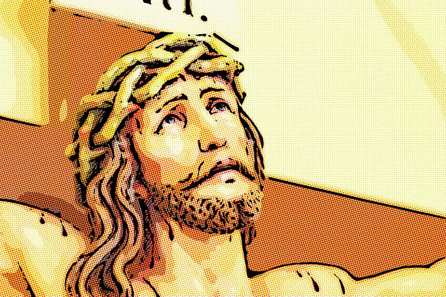 illustration of Crucifixion of Jesus Christ  #2 Photograph by Vivida Photo PC