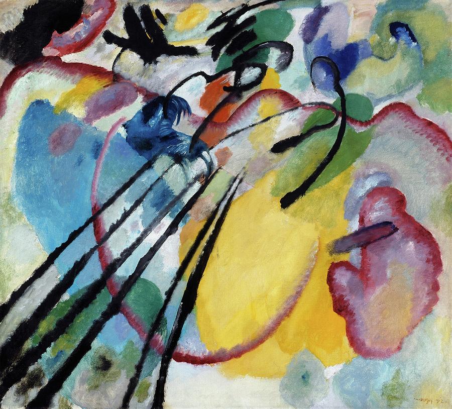 Abstract Painting - Improvisation 26 by Wassily Kandinsky