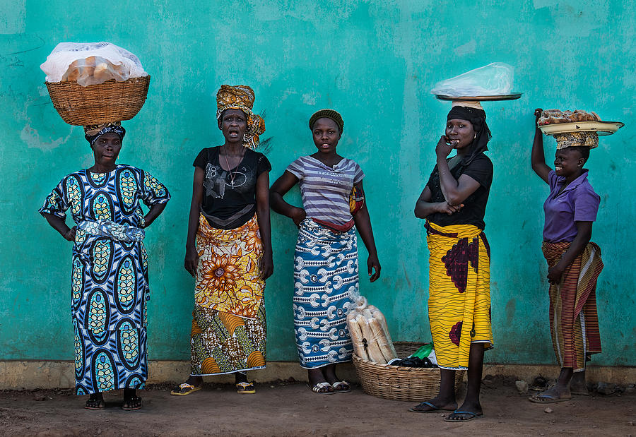 In A Market In Benin. #2 Photograph by Joxe Inazio Kuesta Garmendia