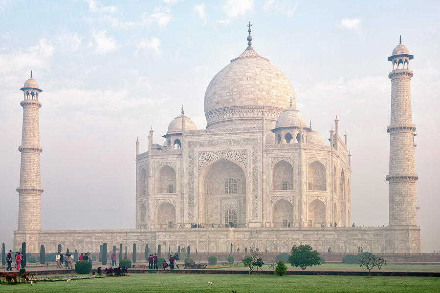 India, Agra, Taj Mahal #2 Digital Art by Paul Panayiotou