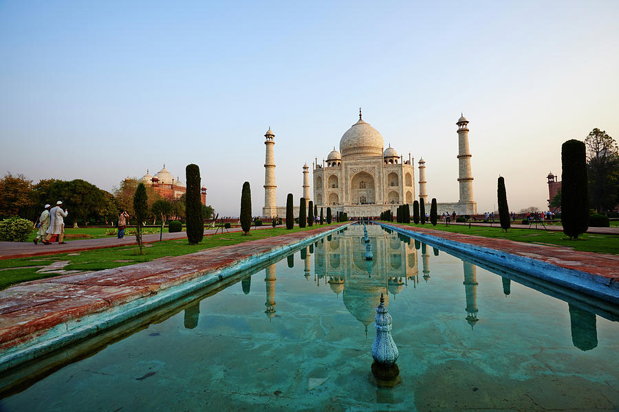 India, Uttar Pradesh State, Agra, Taj Photograph by Tuul & Bruno Morandi India, Uttar Pradesh State, Agra, Taj Photograph by Tuul & Bruno Morandi