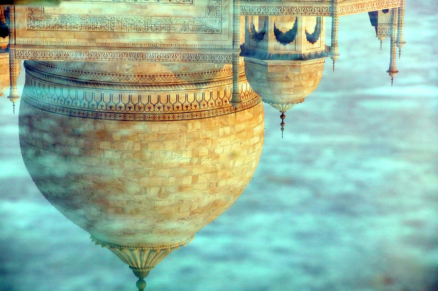 India, Uttar Pradesh, Taj Mahal #2 Digital Art by Walter Bibikow