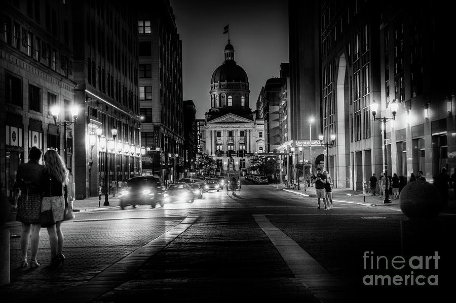 Indiana Statehouse Photograph by FineArtRoyal Joshua Mimbs
