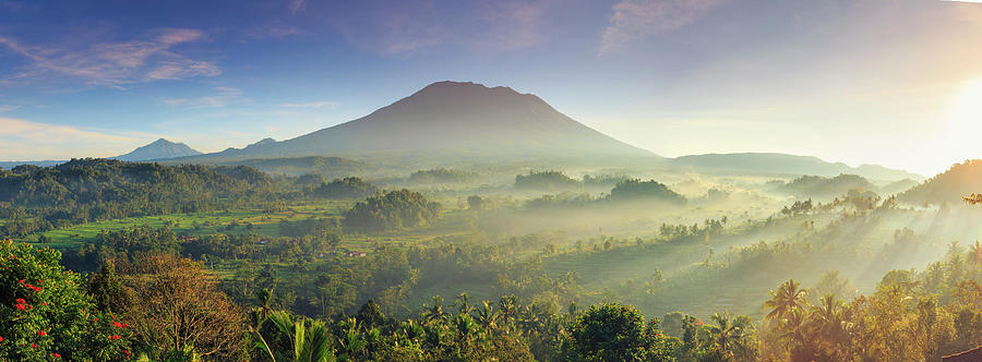Indonesia, Bali, Forest And Gunung #2 Photograph by Michele Falzone
