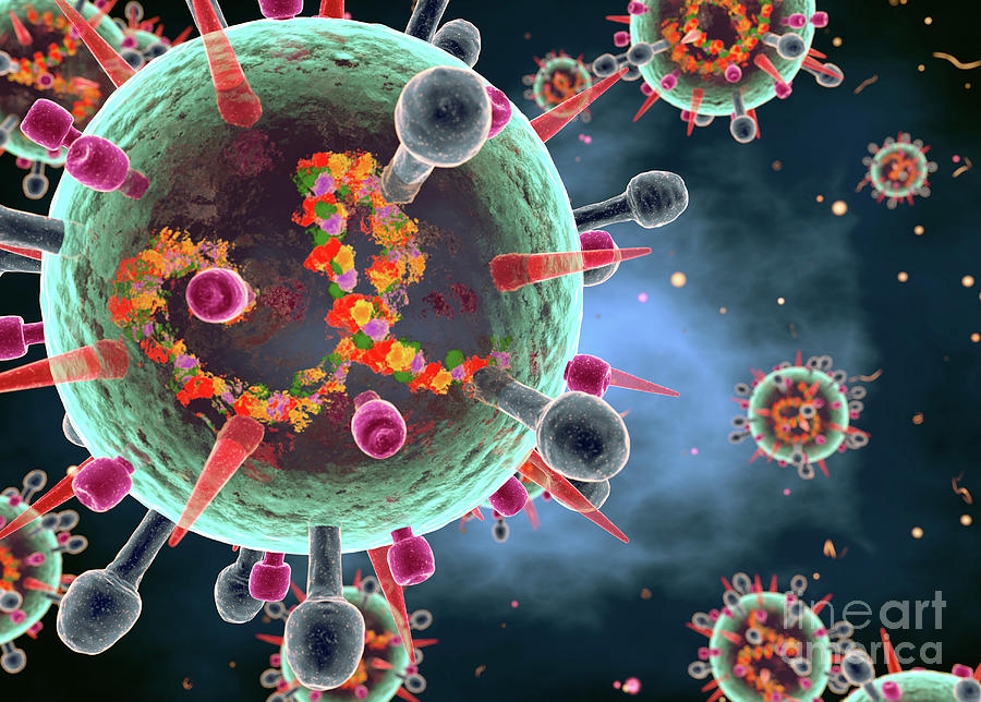 Influenza B Virus #2 Photograph By Roger Harris/science Photo Library ...