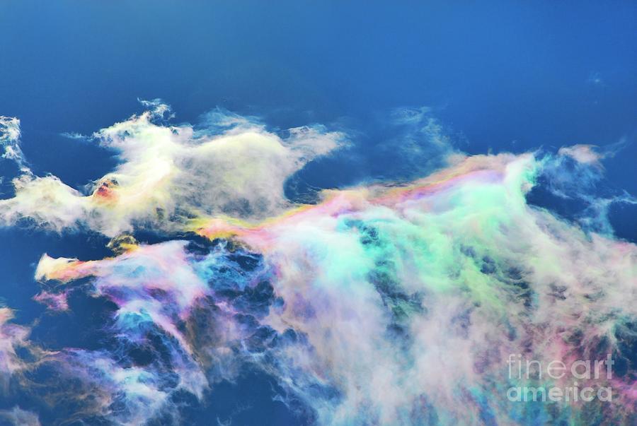 Iridescent Clouds #2 Photograph by Pekka Parviainen/science Photo Library