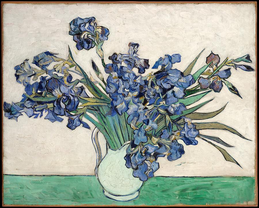  Irises 1890 #2 Painting by Vincent van Gogh