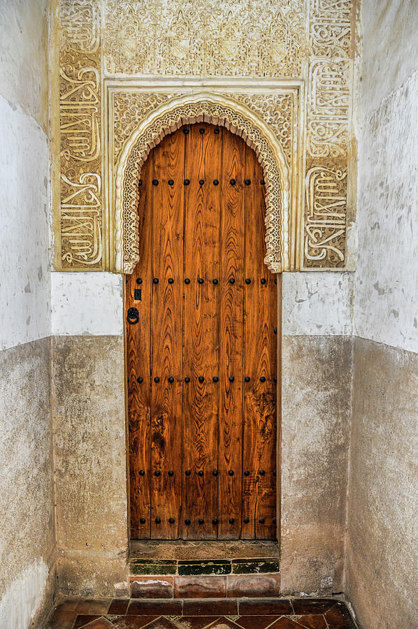 Islamic-style Doorway In Granada, Spain Photograph by Starcevic