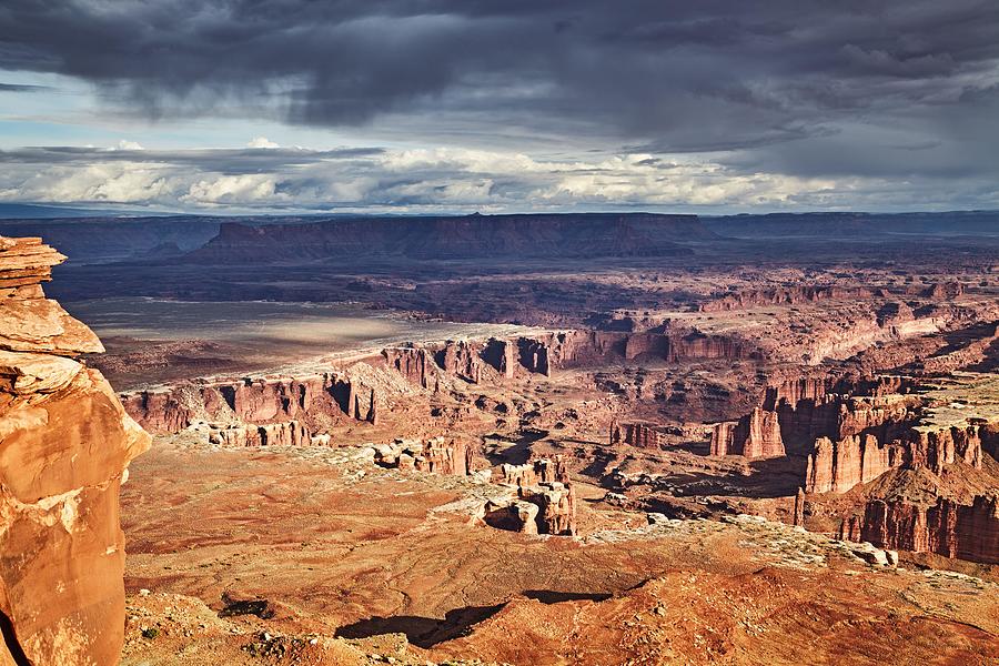 Mountain Photograph - Island In The Sky, Canyonlands National #2 by DPK-Photo